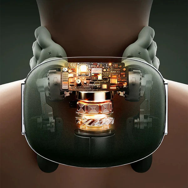 Relaxing massager for the neck and back