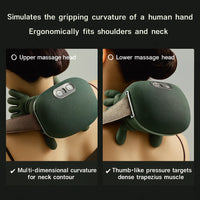 Relaxing massager for the neck and back
